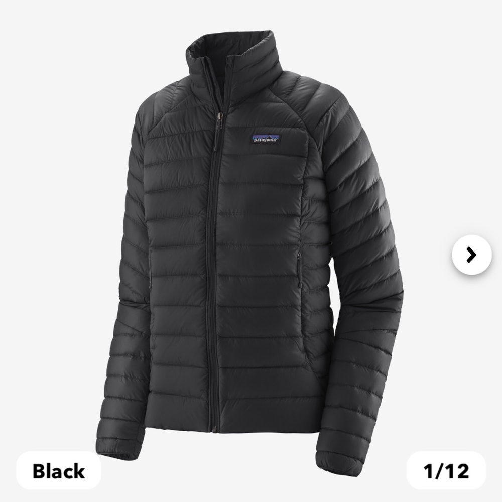 Patagonia Women's Down Sweater Black